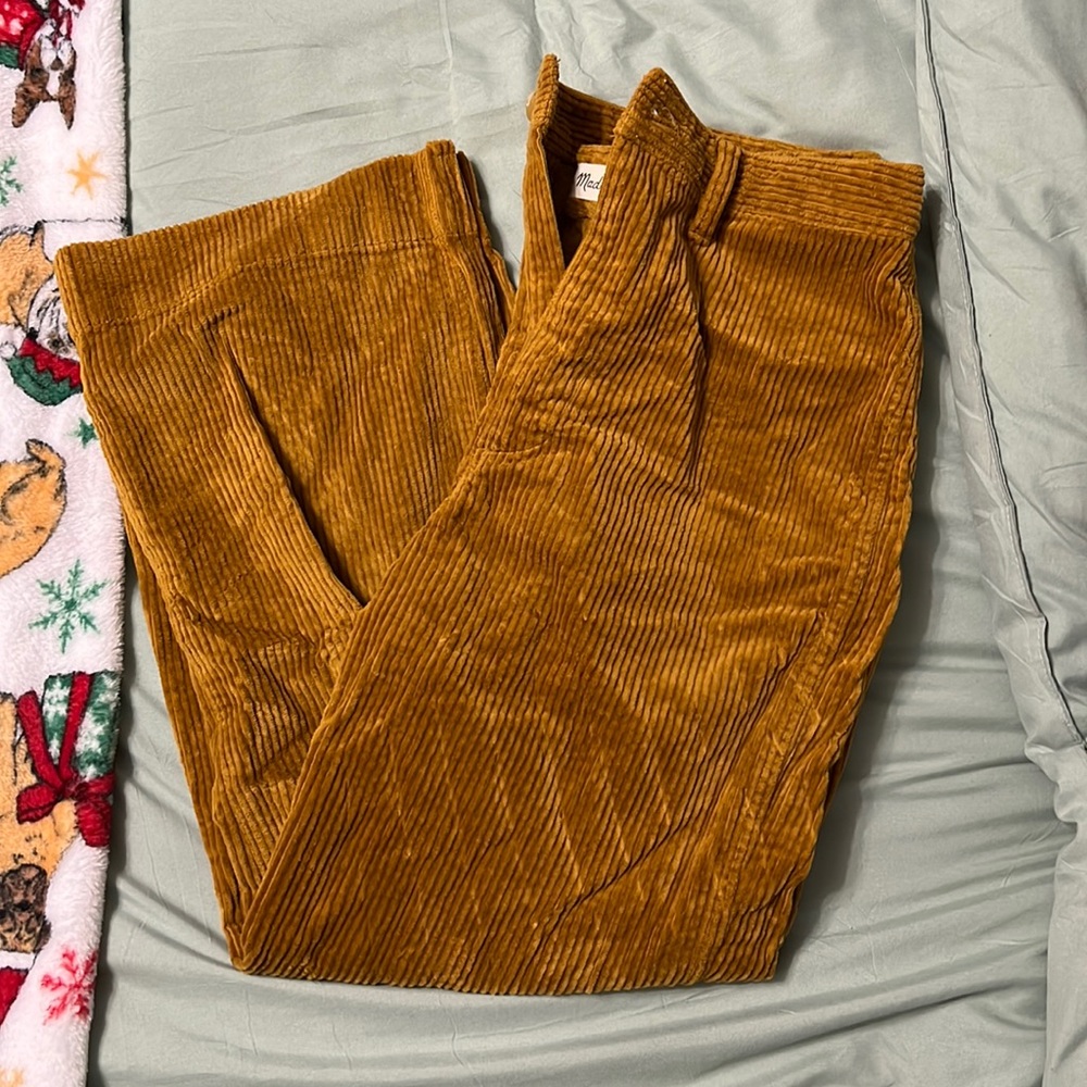 Madewell Crop Corduroy Jeans